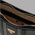 Guess borsa a spalla Noelle con logo e charm dorati - Prodotti di Classe