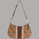 Guess borsa a spalla Noelle con logo e charm dorati - Prodotti di Classe