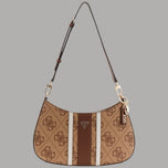 Guess borsa a spalla Noelle con logo e charm dorati - Prodotti di Classe