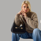 Guess borsa a spalla nera MIMINA HWBG80 15180 BLA - Prodotti di Classe