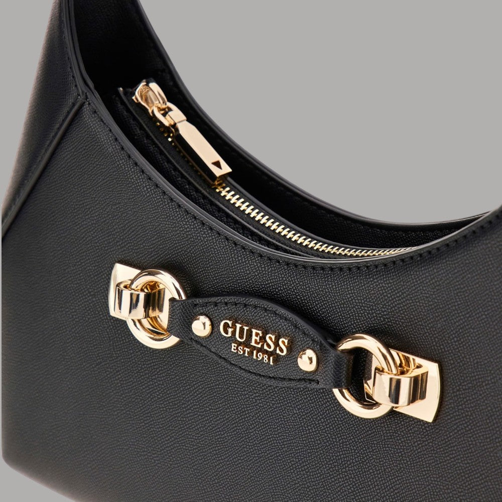 Guess borsa a spalla nera MIMINA HWBG80 15180 BLA - Prodotti di Classe