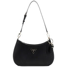 Guess borsa a spalla nera in saffiano NOELLE HWZG9672180BLA Borse Guess