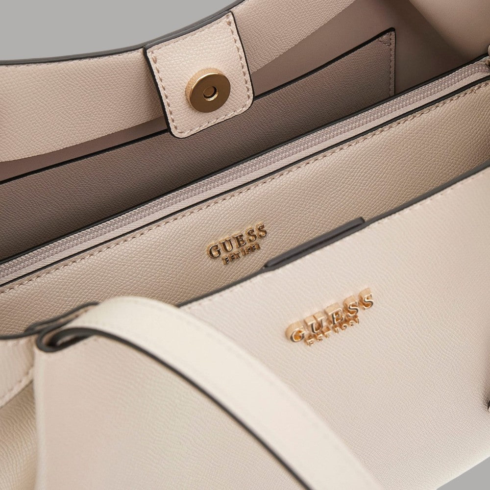 Guess borsa shopper beige chiaro AMORETTE HWBG78 98240 LTA - Prodotti di Classe