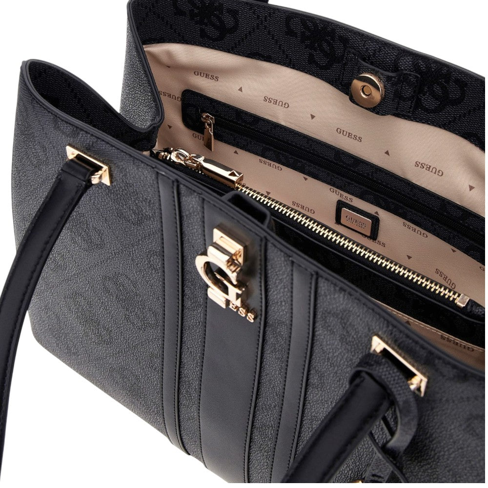 Guess borsa shopper nera ERENIA HWSO7838230CLO Borse Guess