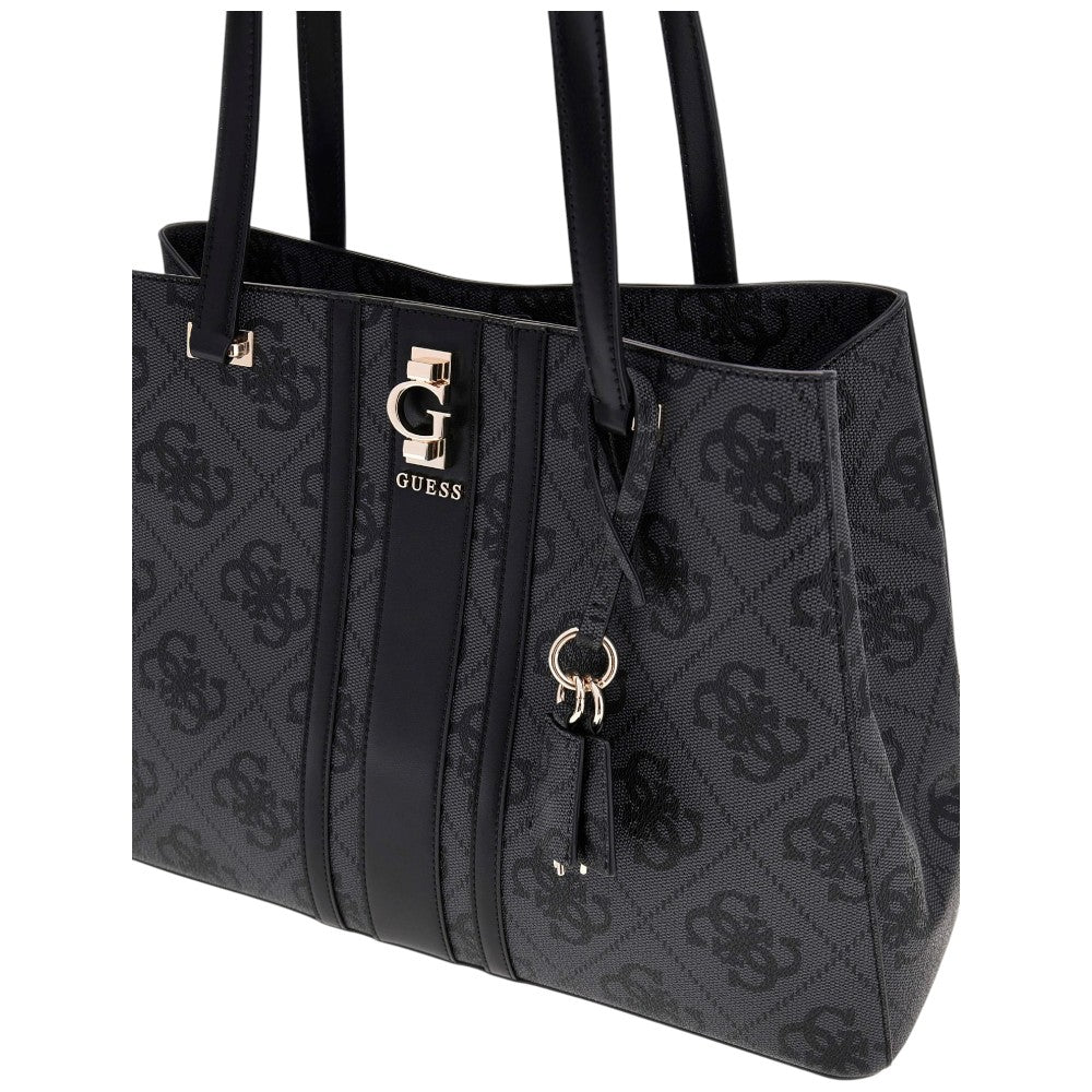 Guess borsa shopper nera ERENIA HWSO7838230CLO Borse Guess