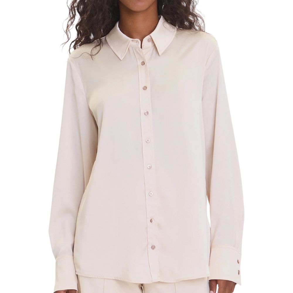 Guess camicia vaniglia CONCETTA W5YH03WF1T2G1F7 Camicie Guess