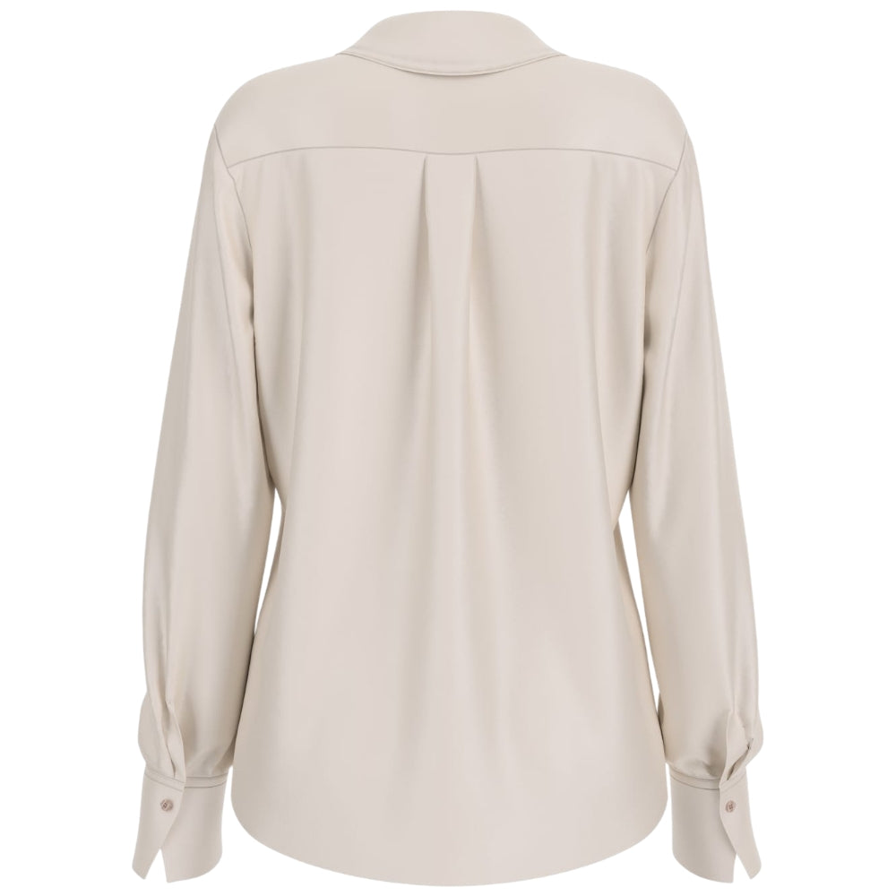 Guess camicia vaniglia CONCETTA W5YH03WF1T2G1F7 Camicie Guess