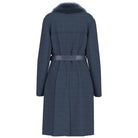 Guess cappotto blu con cintura NEW PATRICE W5BL25W2672G77G Cappotti Guess