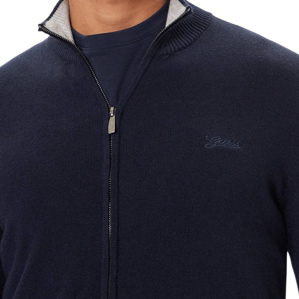 Guess cardigan blu DARRELL M5YR28 Z0122 G7EG Maglieria Guess