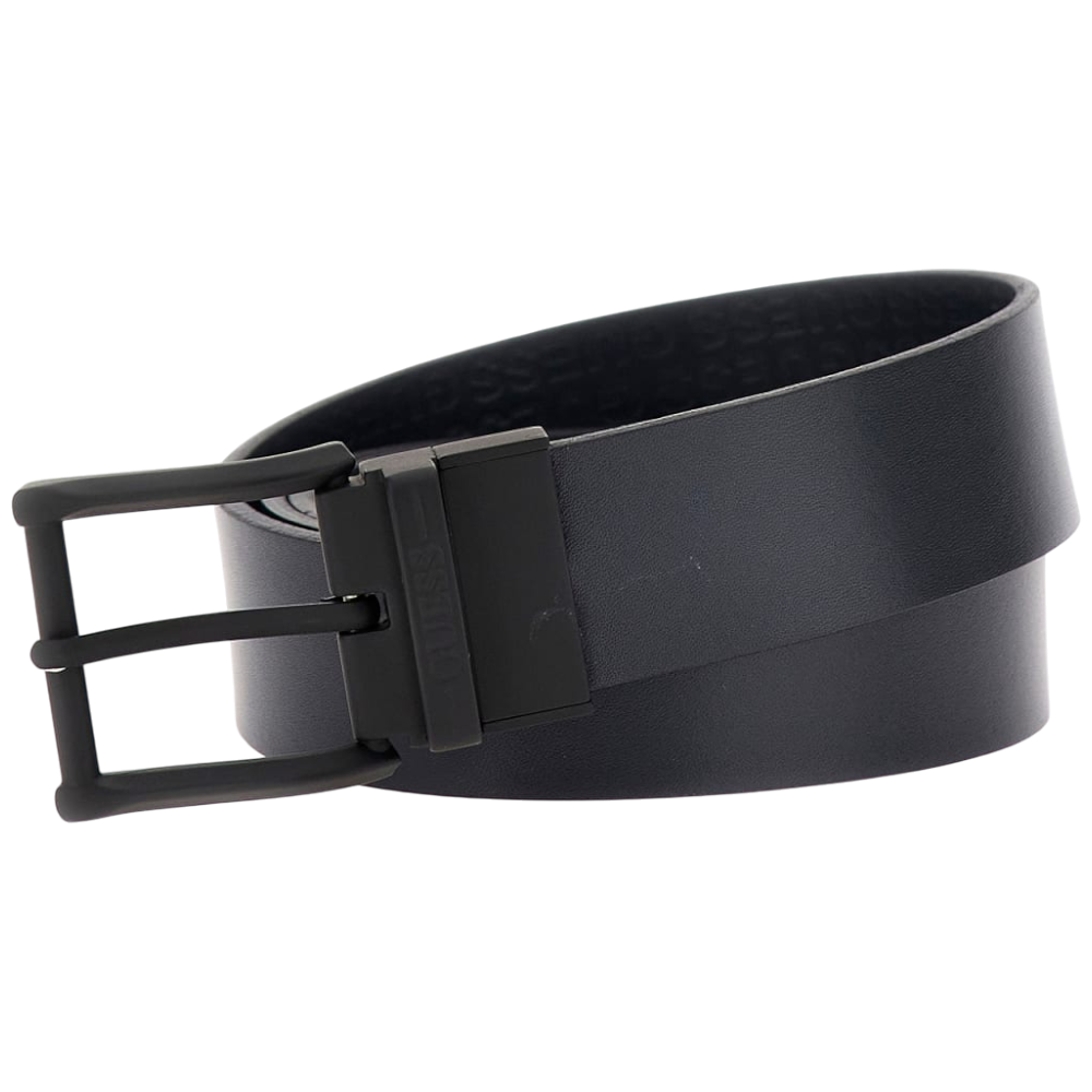 Guess cintura blu reversibile con logo in vera pelle BM7820P5335BLN Cinture Guess