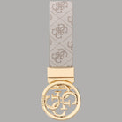 Guess cintura reversibile donna Noelle con fibbia logo 4G - Prodotti di Classe