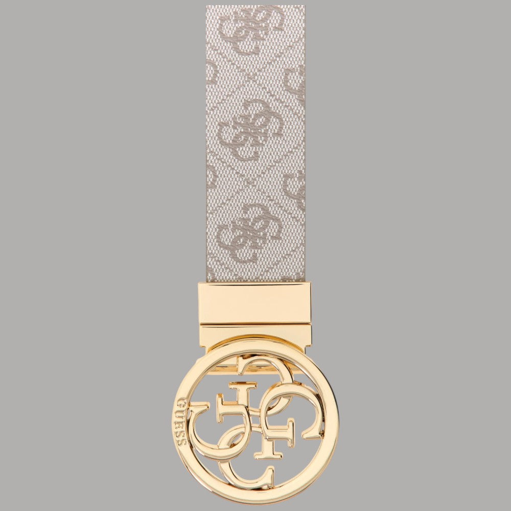 Guess cintura reversibile donna Noelle con fibbia logo 4G - Prodotti di Classe