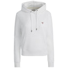 Guess felpa bianca cappuccio mini logo GJ W4YQ04 KC811 G011 Felpe Guess Jeans