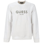 Guess felpa bianca logo box art. M4BQ23 K9Z21 G011 Felpe Guess