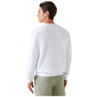 Guess felpa bianca logo triangolo M5YQ05 K68I4 G011 Felpe Guess