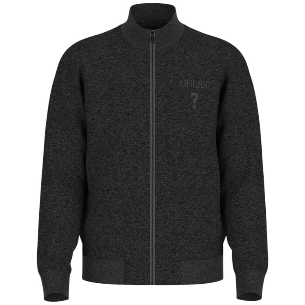Guess felpa con zip grigio M5RQ80 KCN01 DWHT Felpe Guess