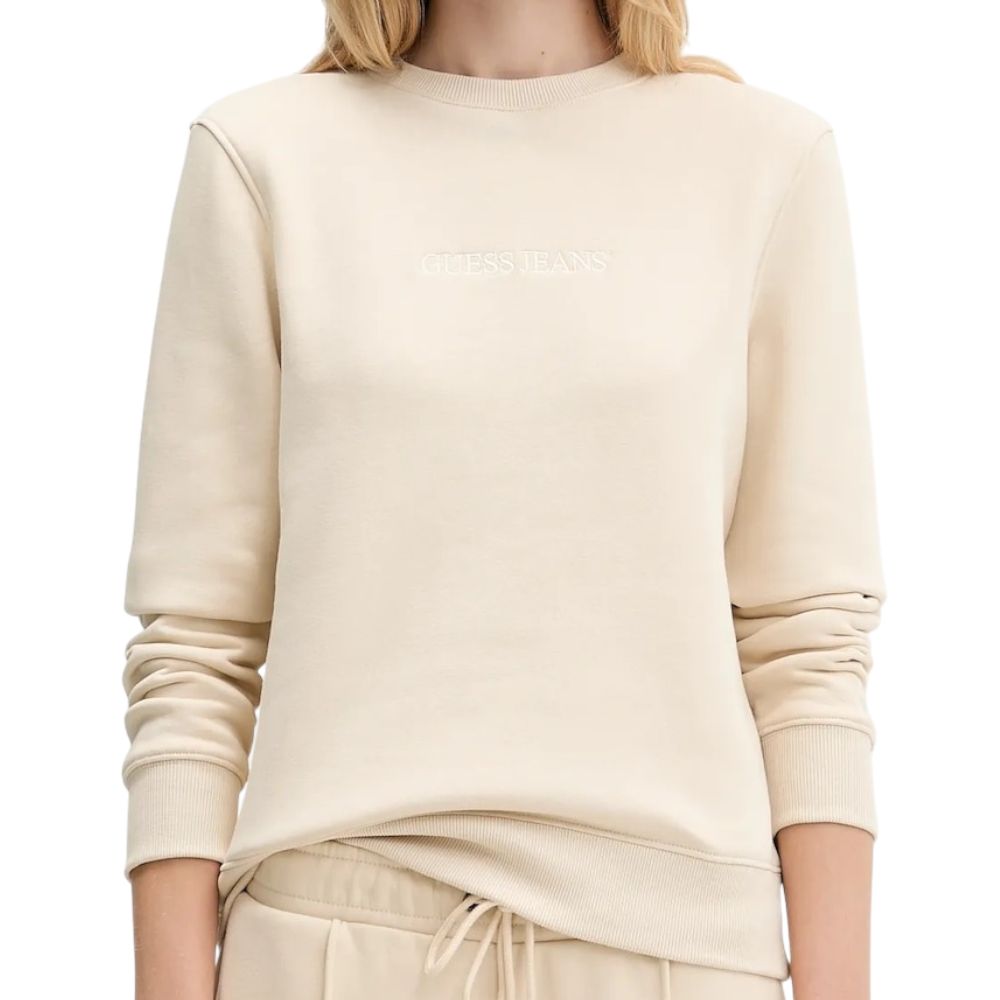 Guess felpa crema GJ W4YQ10KC811G1W7 Felpe Guess Jeans