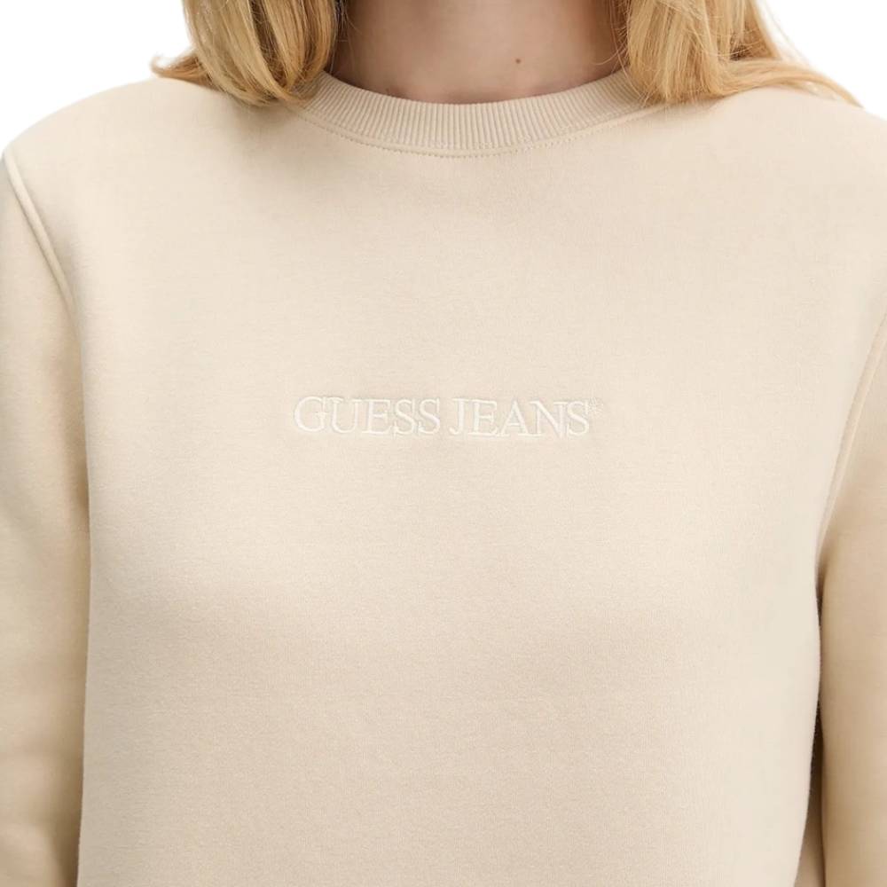 Guess felpa crema GJ W4YQ10KC811G1W7 Felpe Guess Jeans