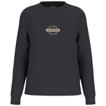 Felpa nera Guess con stampa frontale GJ