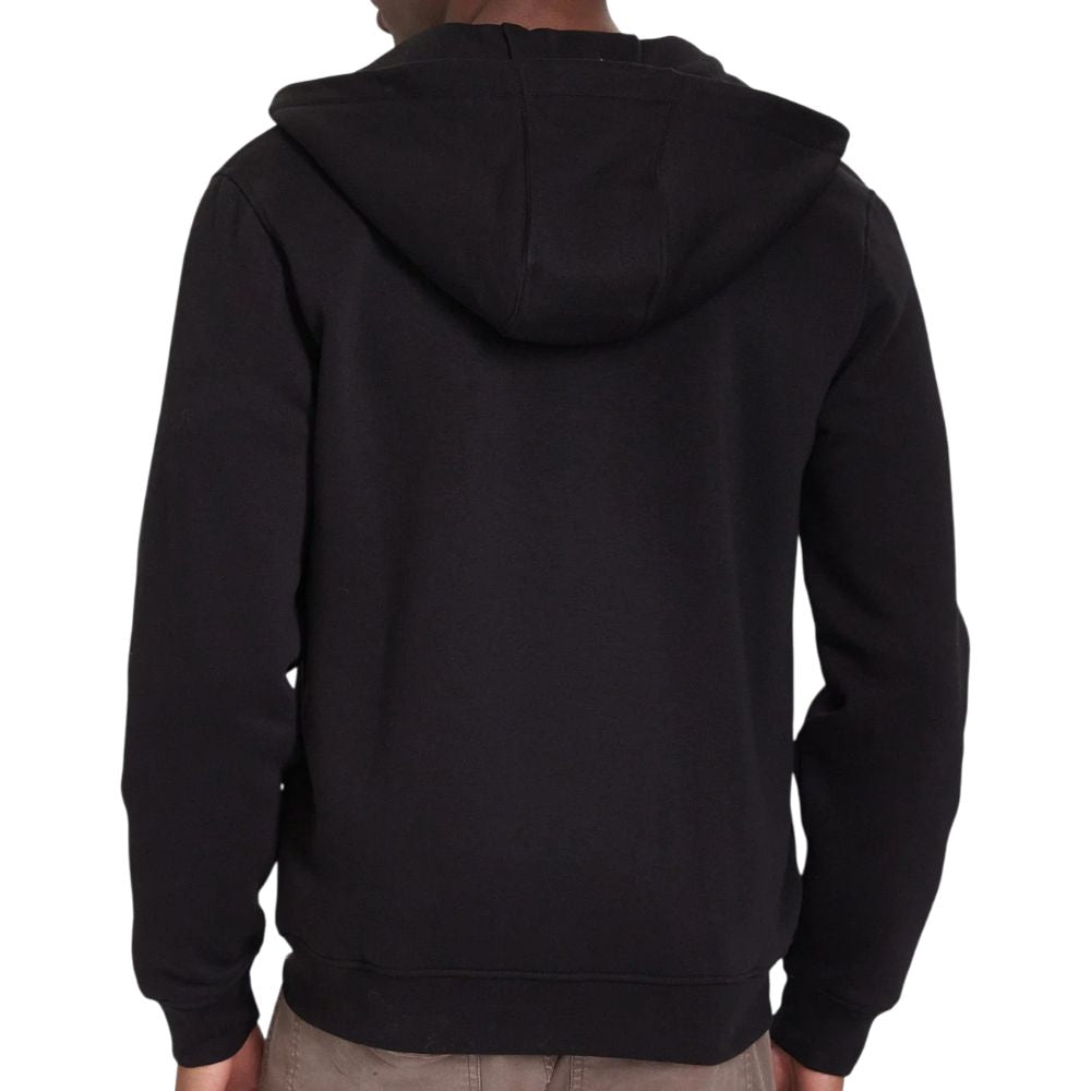 Guess felpa nera con zip e cappuccio M5BQ48 K9Z21 JBLK Felpe Guess