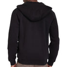 Guess felpa nera con zip e cappuccio M5BQ48 K9Z21 JBLK Felpe Guess