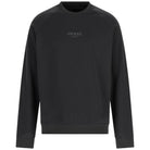 Guess felpa nera logo iridescent  M4YQ14 KCBR2 Felpe Guess