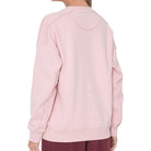 Guess felpa rosa logo triangolo glitter W5BQ11KC8I1G66B Felpe Guess