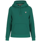 Guess felpa verde cappuccio mini logo W4YQ04KC811G8ET Felpe Guess Jeans