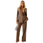 Guess giacca blazer marrone DOROTHEE W5YN41 WHD92 F1AX Blazer Guess