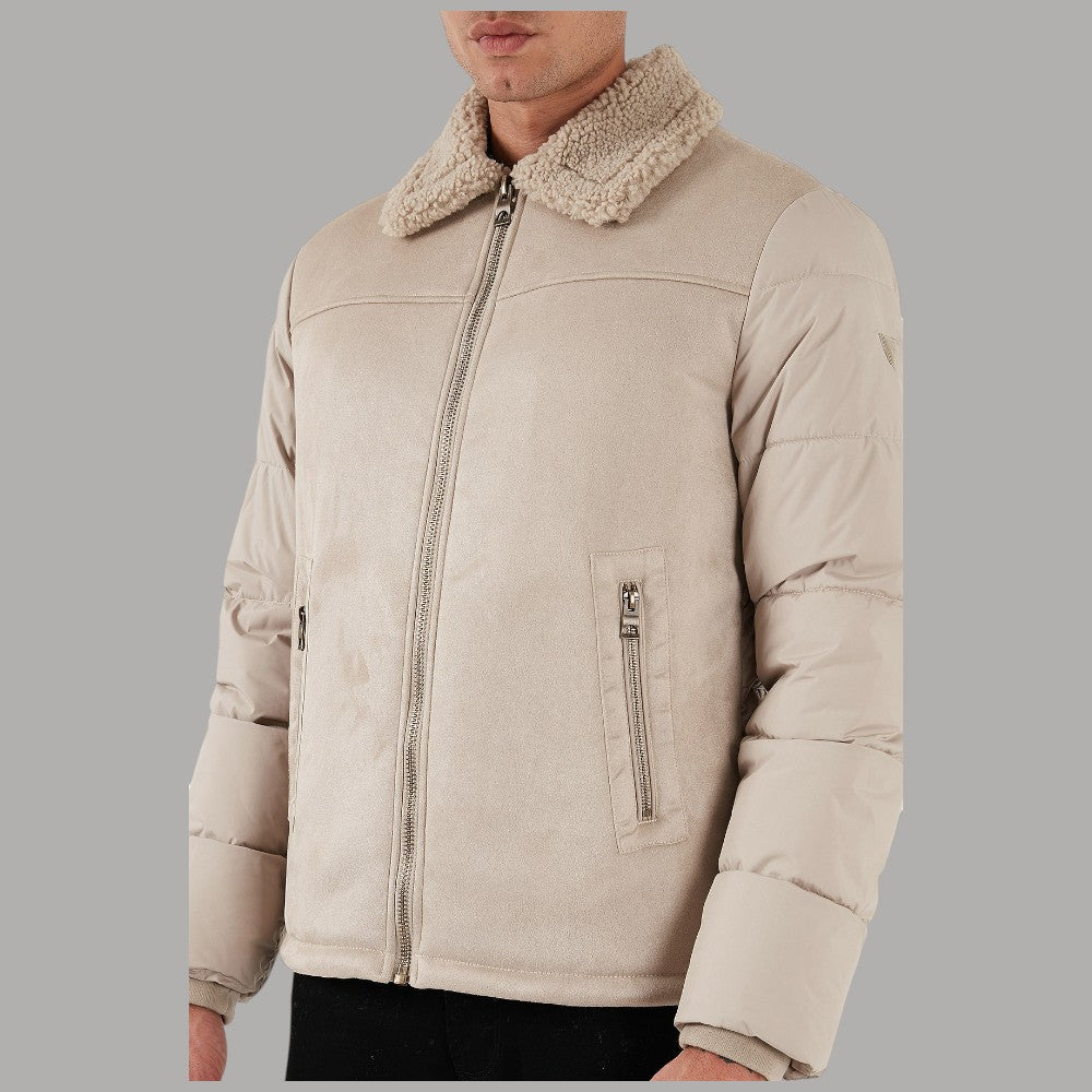 Guess giacca eco montone beige M5BL79 W2292 G1CA - Prodotti di Classe