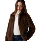 Guess giacca in pelliccia sintetica LUNA W5BL64 W3920 F18S Giubbini Guess