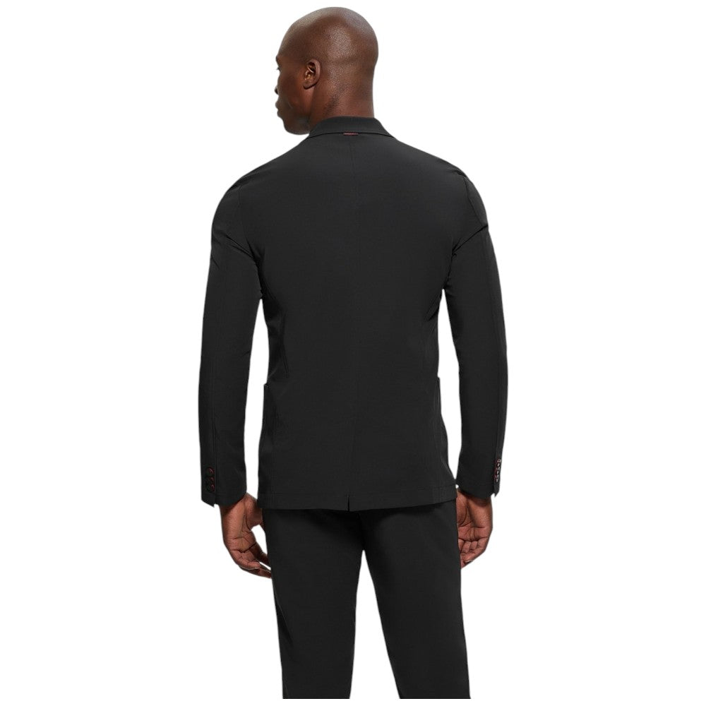 Guess giacca nera blazer monopetto Tyron M5RN09 WGUP2 JBLK Giacche Guess