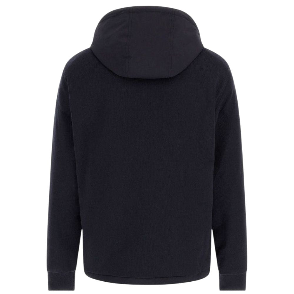 Guess giacca nera da uomo KNITTED WINDBREAKER M4YL27WEDJ0JBLK Giubbini Guess