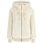 Guess giacca pelliccia bianca LUCREZIA W5BL66 W3890 G012 Giubbini Guess