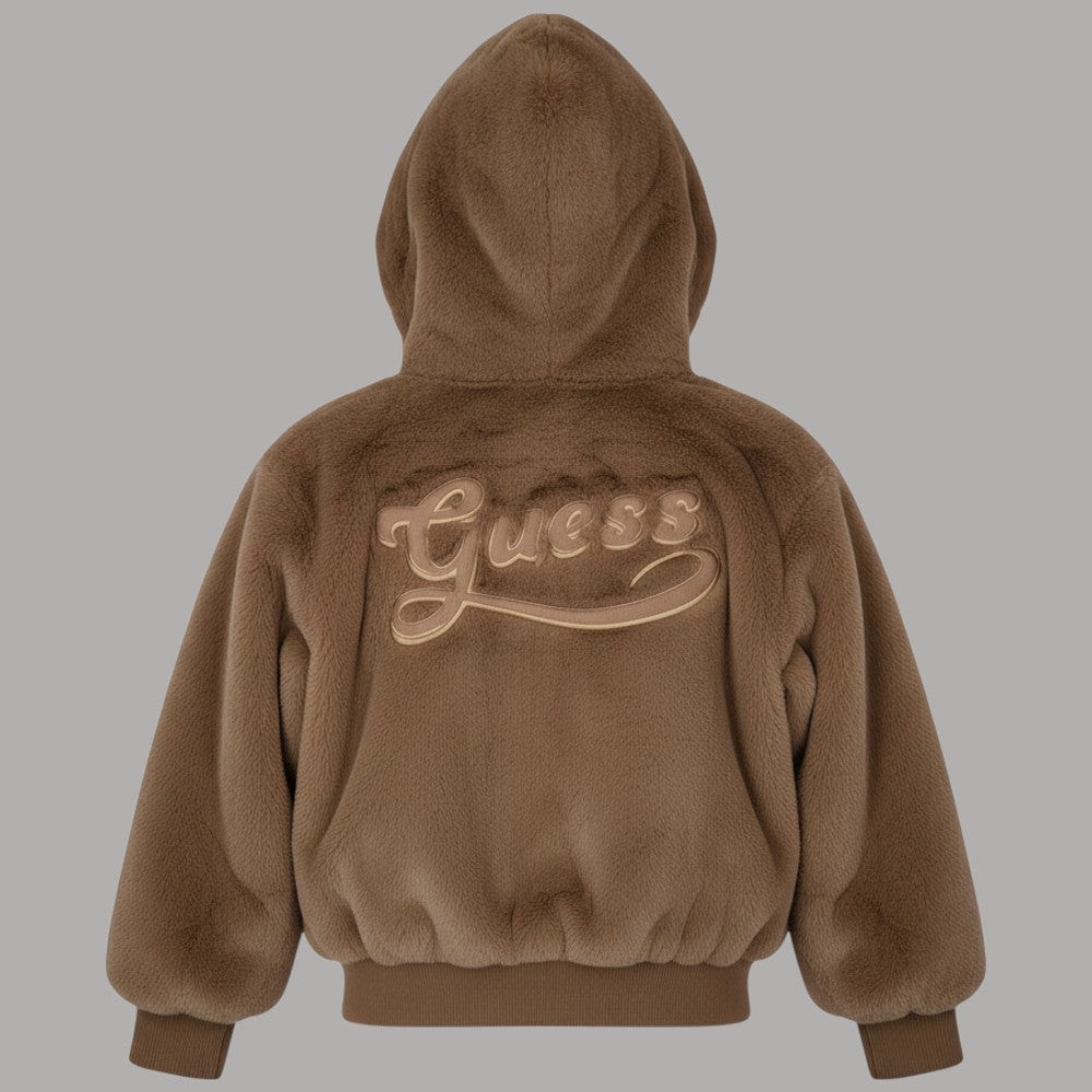 Guess giacca pelliccia sabbia Lucrezia W5BL66 W3890 F11M - Prodotti di Classe