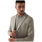 Guess giacca tortora blazer monopetto Tyron M5RN09 WGUP2 A90N Giacche Guess