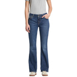 Jeans bootcut Guess blu con passanti e chiusura con bottone
