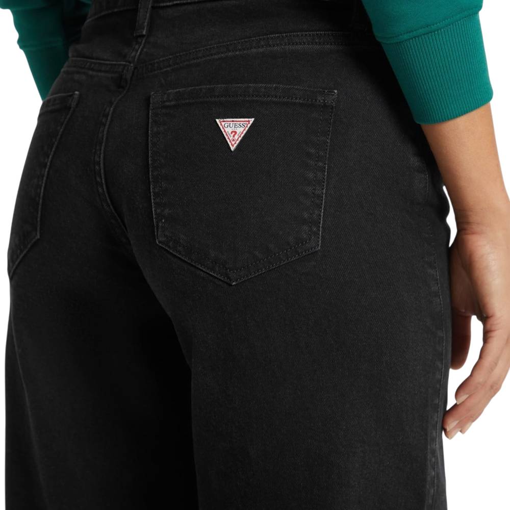 Guess jeans nero wide leg GJ W4BA0Y D5E83 GJUV Jeans Guess Jeans