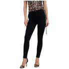 Guess jeans skinny nero 1981 W2YA46 D4PZ1 CBL1 Jeans Guess
