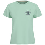 T-shirt verde Guess Jeans con stampa “GUESS JEANS CALIFORNIA” sul petto