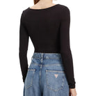 Guess maglia body nero NEVA W5YP05K68D2JBLK Maglieria Guess