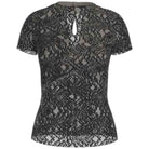Guess maglia nera in pizzo Jolly Girly W5GP12 KCS90 JBLK T-shirt Guess