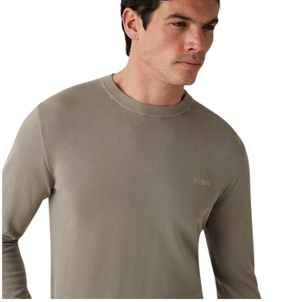 Guess maglioncino verde oliva Chelsley M4GR06 Z3DN1 A81T Maglieria Guess