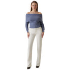 Guess maglione a trecce scollo Bardot W5BR55Z2ZK2G7HZ Maglieria Guess