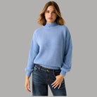 Guess maglione azzurro in misto alpaca W5BR32 Z2R40 F7MH - Prodotti di Classe