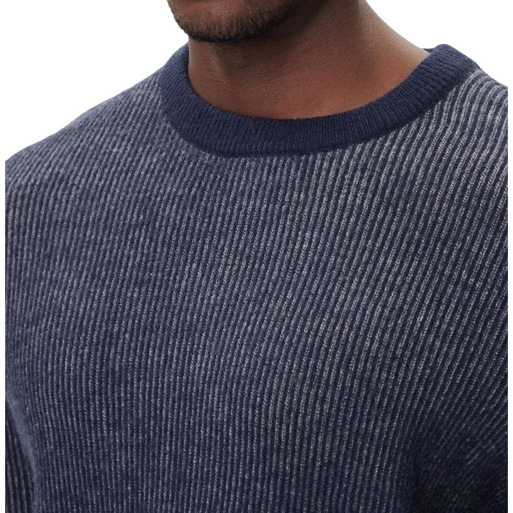 Guess maglione blu a coste JOHNATHAN M5BR20 Z0482 FBCT Maglieria Guess