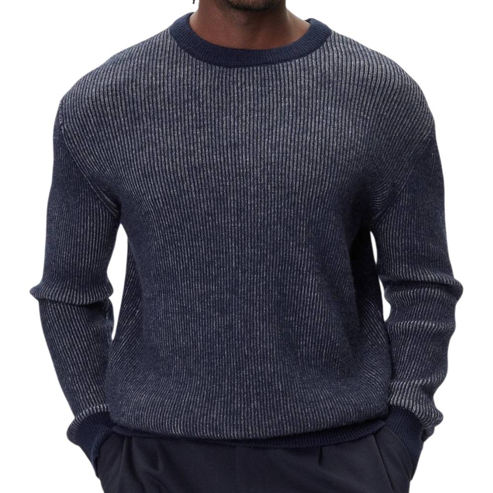 Guess maglione blu a coste JOHNATHAN M5BR20 Z0482 FBCT Maglieria Guess