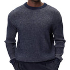 Guess maglione blu a coste JOHNATHAN M5BR20 Z0482 FBCT Maglieria Guess