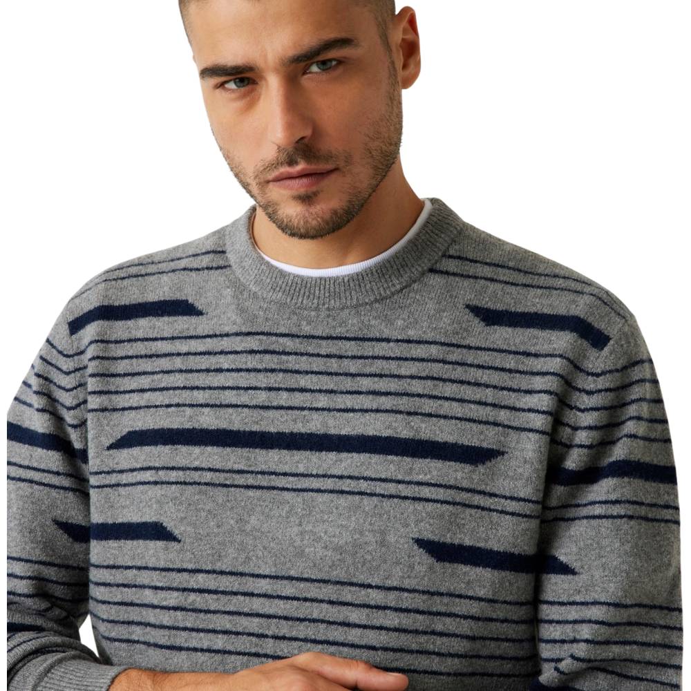 Guess maglione in misto lana a righe JORDAN M5BR26 Z0522 SM03 Maglieria Guess