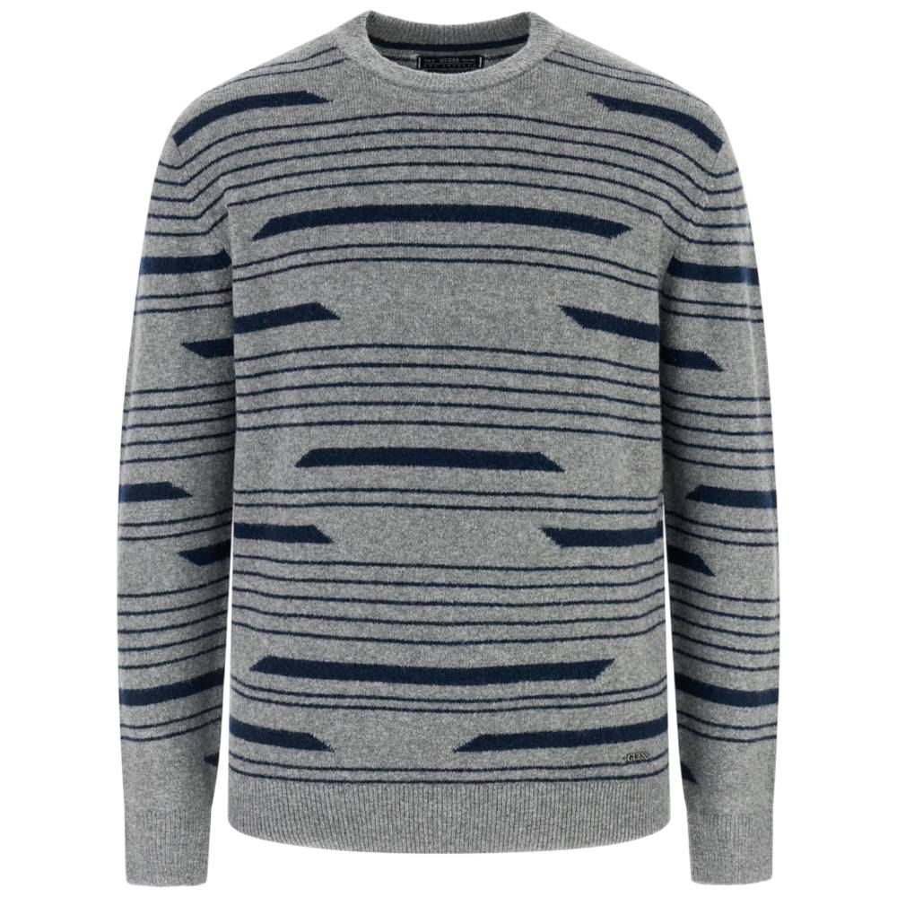 Guess maglione in misto lana a righe JORDAN M5BR26 Z0522 SM03 Maglieria Guess